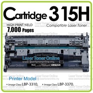 HIGH YIELD CRG315 Compatible Cano* Cartridge 315 Cano*315 CRG 315 LBP3310 LBP3370 LBP 3310 3370 LBP-