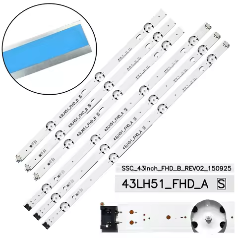 LED backlight Strip for 43LF5710 43U5100 43U510T 43U510V 43U523T-TB 43LW540H 6916L-0962A 6916L-0962B