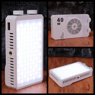 CRESS RGB LED Camera Light, 40W 2800-9000K Mini LED Video Lamp, Multi-functional High Power FX 8 Mod