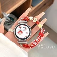 22mm 20mm 18mm Red Beads Weave Strap Is Suitable for Huawei GT7 gt6 GT5 Pro GT4 GT2 3 4 40 44mm Watc