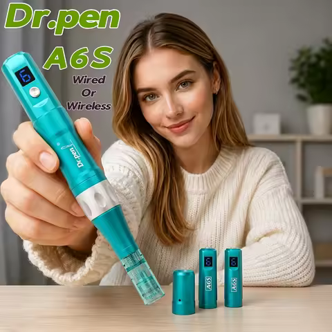 Dr.Pen A6S Original Wired Or Wireless 2 Models Derma Microneedle Pen Needle Length 0.25 MM