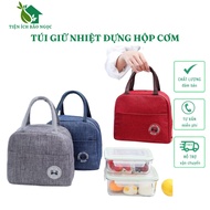 Thermal Bag, Non-Evaporate Japanese-Style Office Thermal Lunch Box Bag with Thermal Handle