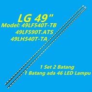 NEW LG 49LF540T 49LF490T 49LH540T TV LED BACKLIGHT BARU READY STOCK 49LF540 49LF590 49LH540 49LF540T.TB 49LF590T.ATS