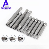 1pcs Magnetic Repair Tools Special Screwdriver Bit - 5-Point/Star/3-Prongs S2 Steel