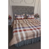 KATUN Homemade Premium Cotton Bed Cover with Arvin motif, Full Size