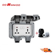 IP67 waterproof outdoor socket - High quality waterproof power outlet