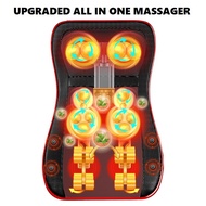 Back Neck Foot & Leg Massager Kneading Heating Massage Pillow Roller Cervical Vertebra Shiatsu Full 