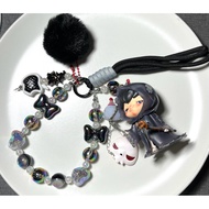 Authentic POP MART Work Painted Bead Keychain