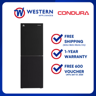 Condura CBF254I 8.0cuft No Frost, Inverter, Two Door Refrigerator