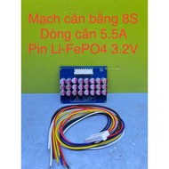 Balanced circuit 8s 5.5A (Li-FePO4 3.2V)