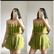 JANE 3 IN 1 RED RUFFLES SETS