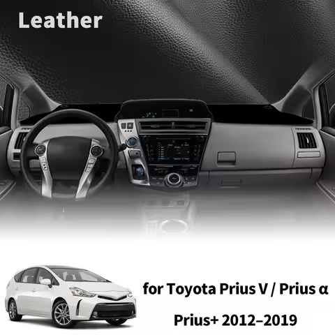 for Toyota Prius V Plus Alpha Hybrid 2012-2019 Prius+ Dashmat Dashboard Cover Pad DashMat Sunshade P