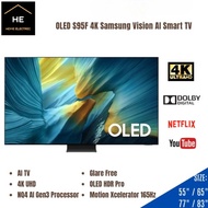 SAMSUNG 55 / 65 / 77 / 83 INCH OLED S95F Series 4K Vision 165hz AI Smart TV QA83S95FAEXXM
