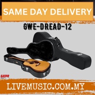Gator GWE-DREAD-12 Economy Wood Case - 12-string Acoustic Dreadnought Guitar Case (GWEDREAD12)