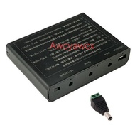 5V 9V 12V Output 6x 18650 Battery UPS Uninterrupted Power Supply DIY Power Bank Box for CCTV LED LCD