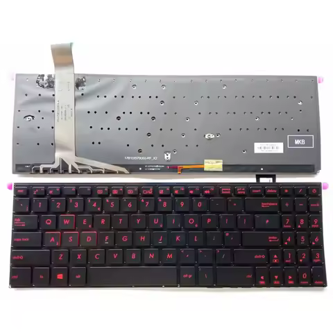 NEW UK/US/RU/SP Laptop Keyboard For ASUS X570 X570U X570UD X570Z X570ZD X570D X570DD YX570 YX570UD Y
