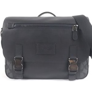 COACH C2793 黑色真皮經典卡車造型斜背包/單肩包，附logo吊飾和防塵袋，成色極佳。