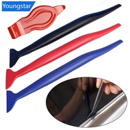 【FY】  3Pcs/4Pcs Car Wrap Micro Stick Squeegee Window Tinting Kit Corner Scraper Curves Slot Vinyl Ga