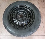 Velg Mercedes Benz W124 besi R15 ex serep bonus ban 7M4R24 perkakas