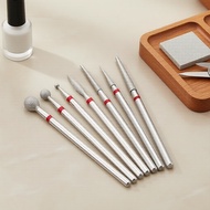 7pcs 3/32 Diamond E-File Bits Kit - For Acrylic Gel & Cuticle Manicure & Pedicure  Kit 7pcs Bit Kiki