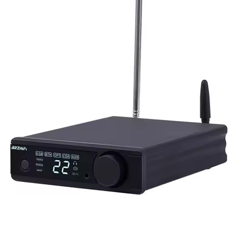 DP9 Digital Amplifier BT5.3 with U Disk Support Fiber Coaxial Input Tpa3255 Power Amplifier Chip Hom
