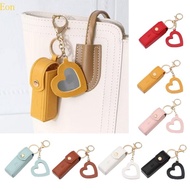 Eon Portable Lipstick Bag Wallet Keychain Mini Storage Bag for Women Solid Color Lipsticks Protectiv