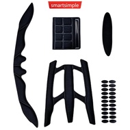 SMARTSIMPLE Helmet Liners with Chin Pad Replacement Kits Sponge Protective Pads for Bicycle Cycling 