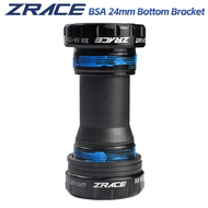 ZRACE BSA 24mm Aluminum CNC Bottom Bracket, BB51/BB52/BB70/BB83 ZRACE BSA 24mm Bracket Bawah Alumini