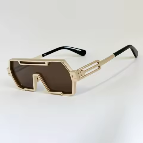 Outdoor Vintage Sunglasses UV400 protection Sunglasses Steampunk Oversized Glasses Oculos Vacation S