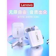 Fon Kepala.Fon Kepala.Fon Kepala。Lenovo Bluetooth Headset Wireless untuk AppleiPhoneHuawei Binaural1