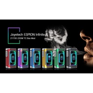 VAPER Joyetech ESPION Infinite 21700 230W TC Box MOD - 18650 w/Adapter Dual Battery