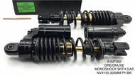 NVX155 NVX 155 V1 V2/ NMAX 155 V2 AJI RACING ABSORBER MONOSHOCK WITH GAS TANK 275MM / 290MM / 305MM