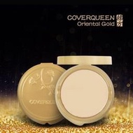 【台灣出貨COVER QUEEN 韓方金色版 】完美遮瑕定妝粉餅SPF50+++ 全商品滿5免運