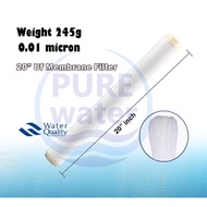 20" Uf Membrane Filter 0.01 Micron Membrane Water Filter Cartridge