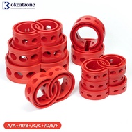 OKCATZONE Car Shock Absorber Spring Bumper Power Cushion Buffer Auto Buffer Red Buffer Pad Type A/A+