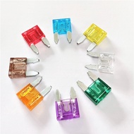 Automotive Mini Plug In Fuse 5 7.5 10 15 20 25 30 35 40 Amp Amperes Fits Car Truck Motorcycle