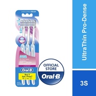 Oral-B UltraThin Pro-Dense Gum Care Manual Toothbrush (3 Counts)