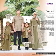 (Sarimbit Mutif Gayatri Drab - Military Olive) Gamis Mutif Gayatri Mandala Little Gayatri Little Man