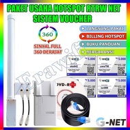 Terlaris Paket Alat Usaha Rt Rw Net Hotspot Sistem Voucher Full