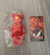 bearbrick 中國旗 100%