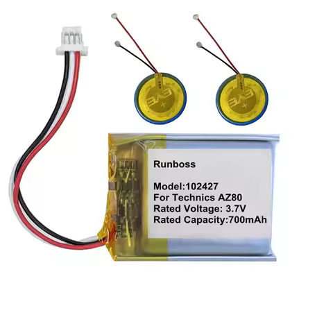 85mAh M1454S2 CP1454 Zenipower Z75 / 700mAh 102427 Battery For Technics AZ80 EAH-AZ80 True Wireless 