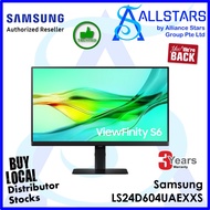 (ALLSTARS) Samsung LS24D604UAEXXS 24“ ViewFinity S6 S60UD QHD Monitor (3 years on-site-warranty with