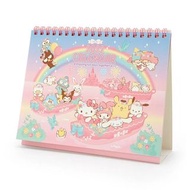 (會員專享清貨優惠價+免運費) Japan Sanrio - Sanrio Characters 日版 2022 桌上 座檯 年曆 行事曆 計劃表 月曆 日曆 工作表 桌曆 kitty 布甸狗 mel