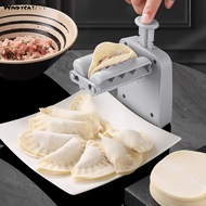WINDYCAT Dumpling Maker Manual Press Simple Operation Anti-slip Effortlessly Make Dumplings Sealed Dumpling Maker