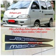 Zebra Espass Master Body List Sticker Daihatsu Espass minibus Sticker/ Espass Sticker/