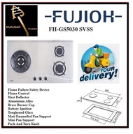 FUJIOH FH-GS5030 SVSS 3 BURNER BUILT-IN STAINLESS STEEL GAS HOB | Express Free Home Delivery