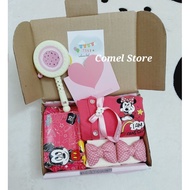 [READY STOCK] ANAKKU Gift Box Minnie mouse disney Baby Girl  Hamper Baby