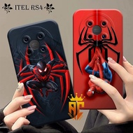 ITEL RS4 Softcase S23 PLUS/ A80/ A50/ A60/ A60S/ A70/ P40/ S23 Fashion Case Latest Cool Spider-Man M