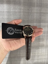 ❤️公價$162,500 18K玫瑰金 朱古力面手動機械錶 ✅證書 ✅盒 PANERAI 515