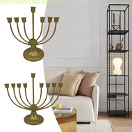 【BESTSHOPPING】Stylish 9 Branch Candle Holder Menorah for Family Gatherings and Events